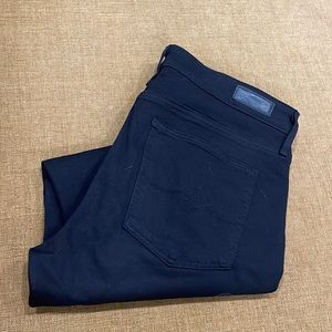 AG Farrah Skinny Ankle in Black